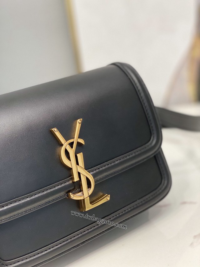 YSL专柜款女包 聖羅蘭經典款MONOGRAM金屬旋扣小號郵差包 YSL肩背斜挎包 634306  jjh1088